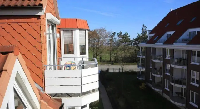 Апартаменты Ferienwohnung-13-mit-2-Balkonen-Residenz-Steinmarne-Duhnen