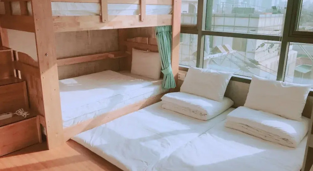 Кровать в общем номере Seoul Crown 88 Guest House - Foreign Guests Only