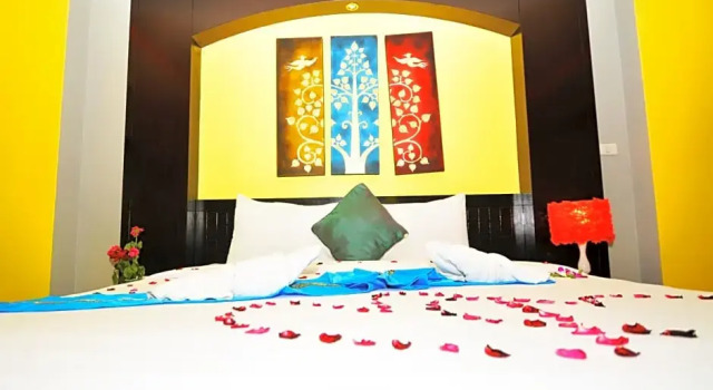 Двухместный номер Deluxe с балконом New Lavender Hotel Patong