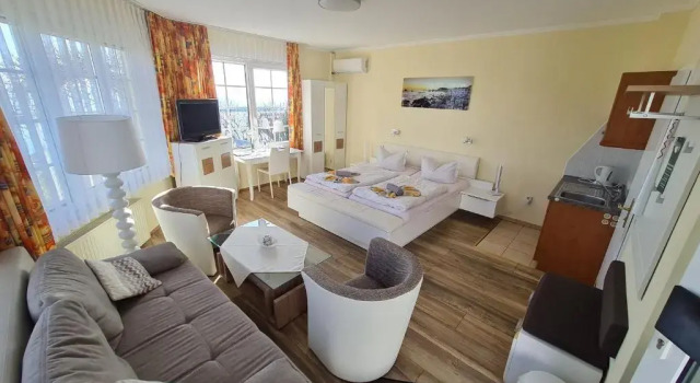 Двухместный номер Standard с видом на сад Hotel garni Waterkant