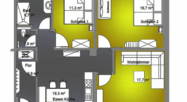 Номер Premium с балконом 5 Sterne Ferienwohnung Lavendel Dienberger Hof