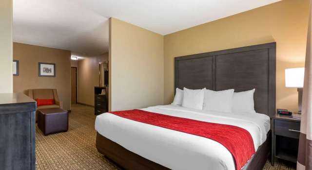 Двухместный люкс Comfort Inn & Suites Ponca City near Marland Mansion