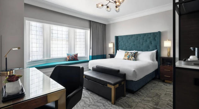 Двухместный номер Deluxe Bay Window Courtyard by Marriott San Francisco Downtown/Van Ness Ave