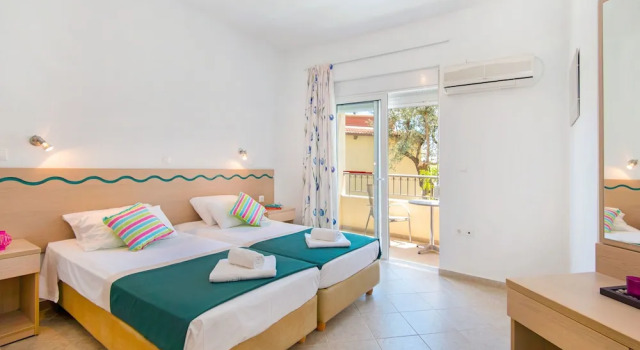 Апартаменты с балконом Hidden garden Rhodes Apartments