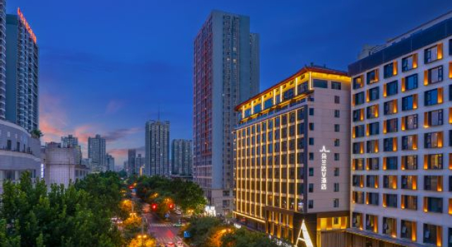 DoALand V Hotel (Xi'an Bell Tower Yongningmen Subway Station Branch), Забронировать Отель Бизнес-отели Сиань, рядом с Luomashi Walking Street, 4* 5*
