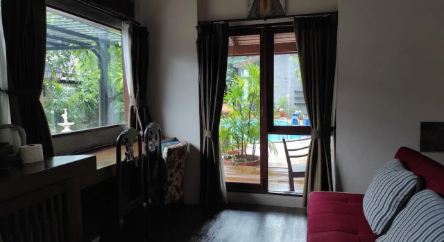 Двухместный номер Superior с балконом и с красивым видом из окна Foresto Sukhothai Guesthome
