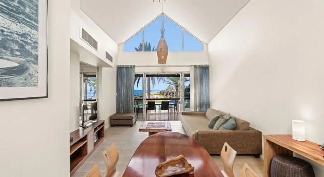 Апартаменты с 2 комнатами с видом на океан Mantarays Ningaloo Beach Resort