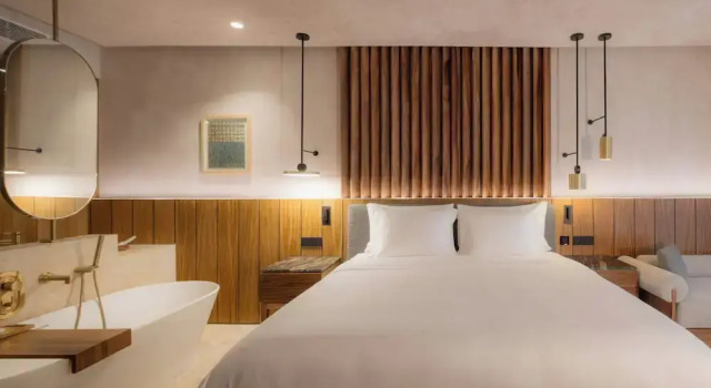 Четырёхместный номер Deluxe с балконом Almare, a Luxury Collection Resort, Isla Mujeres Cancun, Adult All-Inclusive
