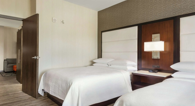 Embassy Suites By Hilton Noblesville Indianapolis Conv Ctr, Забронировать Отель Отели Ноблсвилл с бассейном, рядом с Больница Индианского университета Хэлс-Саксони, Бассейн