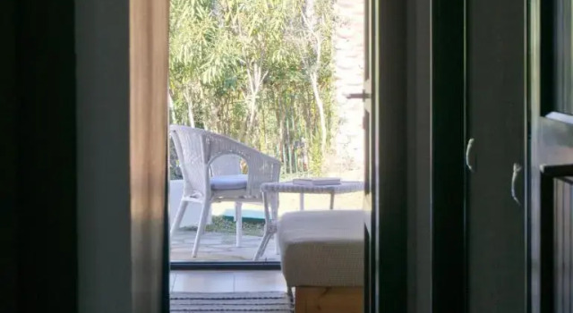 Villa Aurora in Sani with garden and pool