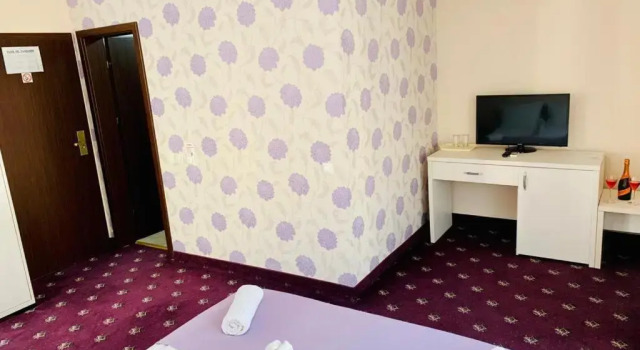 Двухместный номер Deluxe с балконом Resort Leon Beach