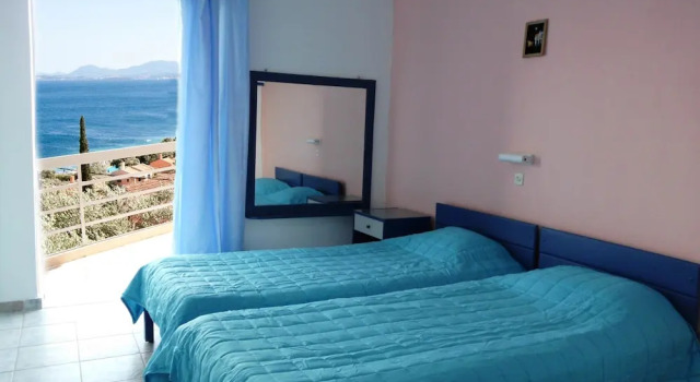 Четырёхместный номер Standard с 2 комнатами с видом на море Paradise Apartments Barbati