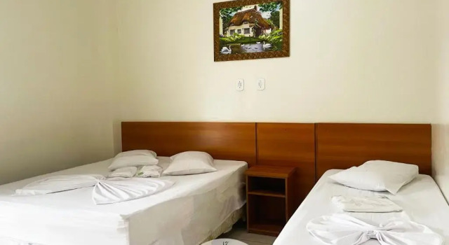 Трёхместный номер Standard с красивым видом из окна Hotel Estação de Minas