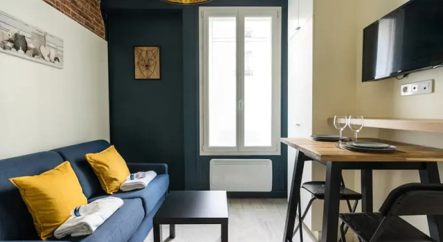 Апартаменты Cosy and Peaceful Studio - 2P - Nation/voltaire