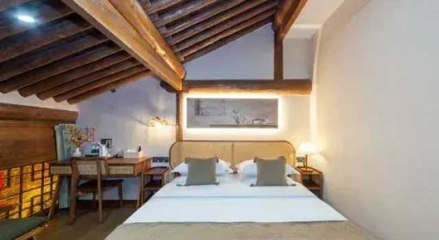 Люкс c 1 комнатой Pu she·Chinese style elegant courtyard vacation accommodation(Pingyao Scenic Area Store)