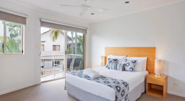 Апартаменты с 2 комнатами с видом на реку Offshore Noosa Resort