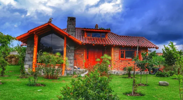 Kalera Lodge - Equator Face, Boek Hotel Hotels in Cotacachi met ontbijt, Ontbijt