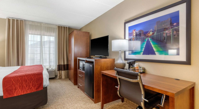 Двухместный люкс Comfort Inn & Suites Hamilton Place