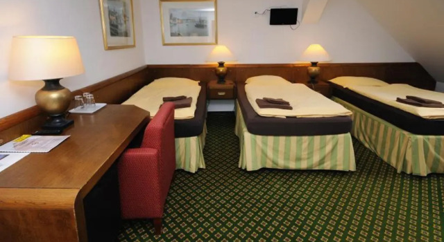 Трёхместный номер Standard Hotel Restaurant Na Statku