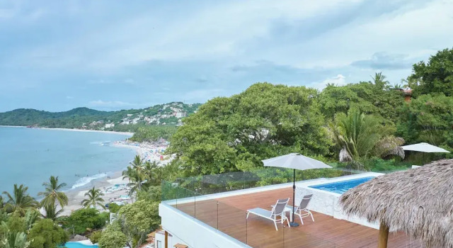 Номер Royal Пентхаус с видом на океан Ysuri Sayulita - Beachfront Hotel