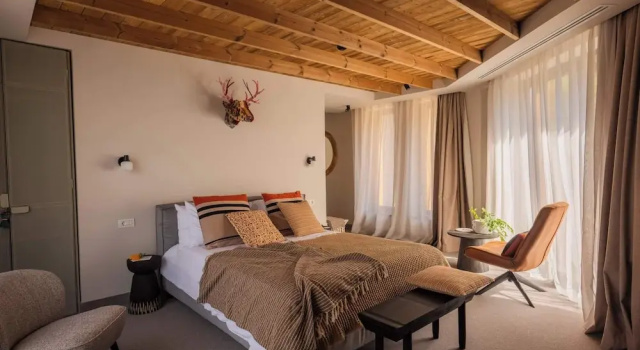 Двухместный номер Premium с балконом и с панорамным видом The Pines Bucegi Lodge