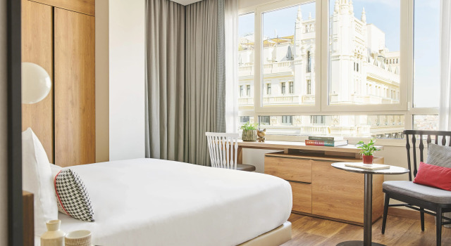 Двухместный номер Gran Via View Отель Hyatt Centric Gran Via Madrid