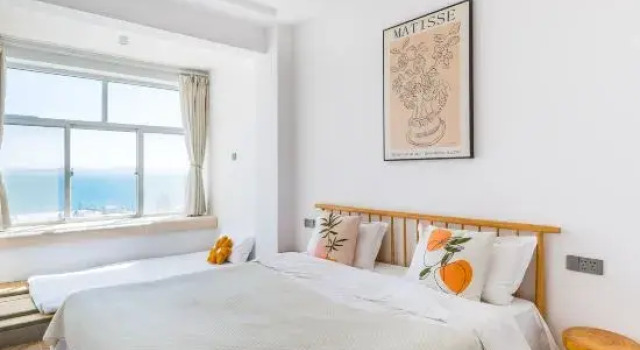 Люкс с видом на море Long Island Jiayue Seaview Homestay