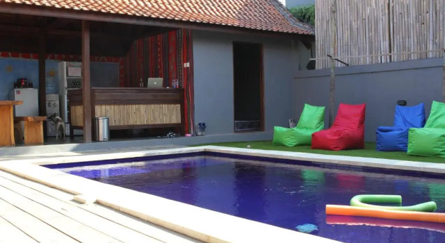 Кровать в общем номере The Tipsy Gypsy Hostel
