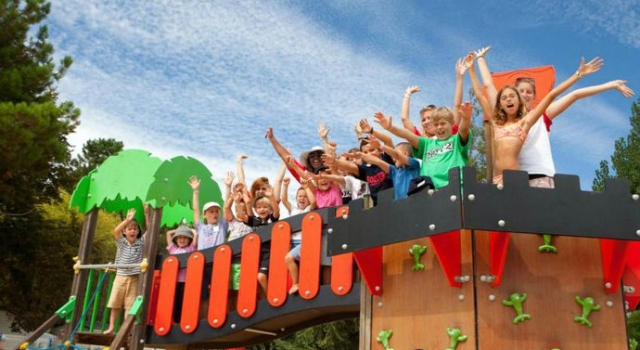 Camping Village Le Vieux Port*****, Забронировать Кемпинг Отели Côte landaise с бассейном, Бассейн