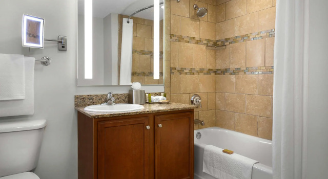 Двухместный люкс c 1 комнатой с видом на океан Hilton Grand Vacations Club Anderson Ocean Myrtle Beach