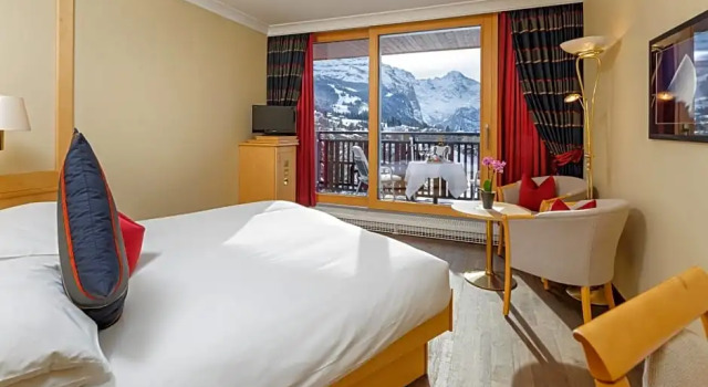 Номер Standard с балконом и с видом на горы Beausite Park Hotel & Spa