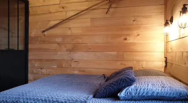 Двухместный номер Standard с видом на сад La maison du bonheur - les roulottes - Campsite