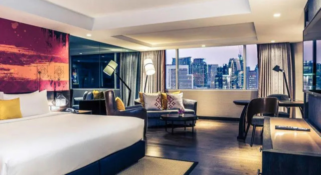 Двухместный номер Bathtub Deluxe Отель Mercure Bangkok Sukhumvit 11