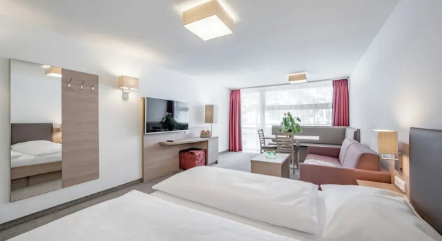Двухместный номер Standard с балконом и с видом на горы Hotel Lohmann - Все включено