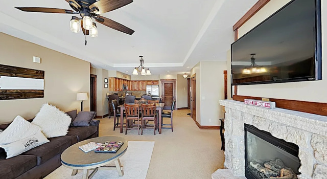 New Listing! Ski-in/ski-out At Crystal Peak 2 Bedroom Condo