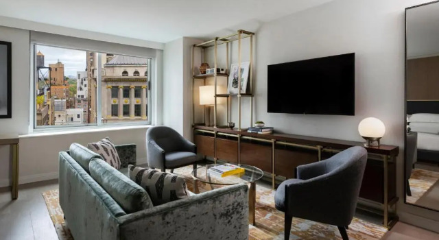 Двухместный номер Deluxe Thompson Central Park New York, by Hyatt