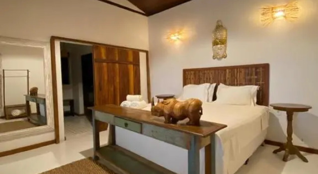 Четырёхместный номер Standard с видом на море Pousada Casa Mar Pé na Areia