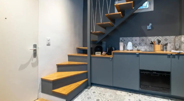DUPLEX D'ARCHITECT PARIS 10ème, Забронировать Отель 10-й округ: Республика Париж, рядом с Станция метро Rambuteau