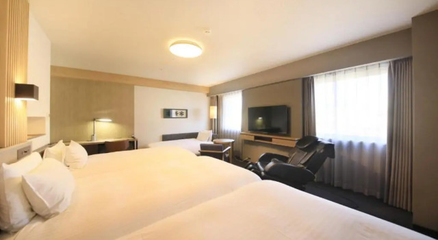Четырёхместный номер Standard Richmond Hotel Yamagata Ekimae