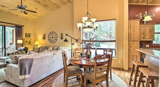 Fireside Comfort & Family Fun: Wooded Show Low Gem, Boek Appartement Show Low Arizona