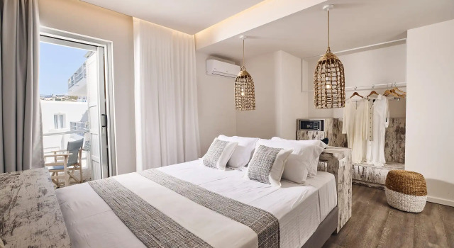 Двухместный номер Deluxe с видом на море Kythnos Bay Hotel
