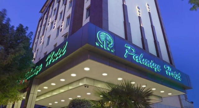 Palmiye Hotel Gaziantep, Забронировать Отель Газиантеп Юго-Восточная Анатолия, рядом с Археологический музей изделий из стекла "Медуза"