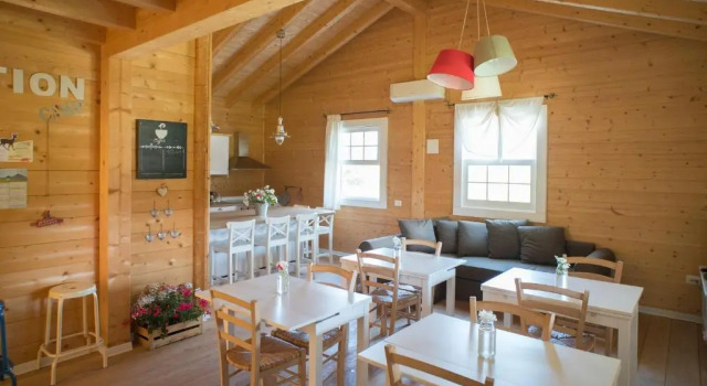 4 soveværelser i hytte Evolution Wood Accommodation