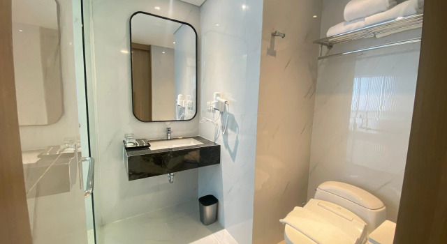 Deluxe Twin room Grand Whiz Hotel Praxis Surabaya