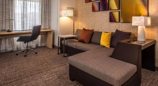 Двухместный люкс c 1 комнатой Residence Inn by Marriott St. Louis Westport