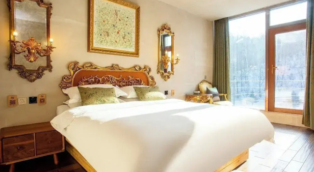 Двухместный номер Superior с балконом Shangzhi Qushe Resort Hotel