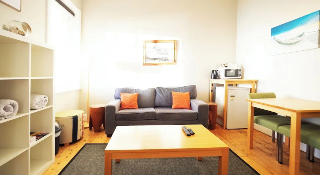 Номер Standard с балконом и с видом на океан YHA Port Elliot Beach House