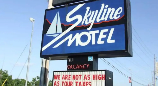 The Skyline Motel, Забронировать Мотель Мотели Осейдж-Бич, Мотель