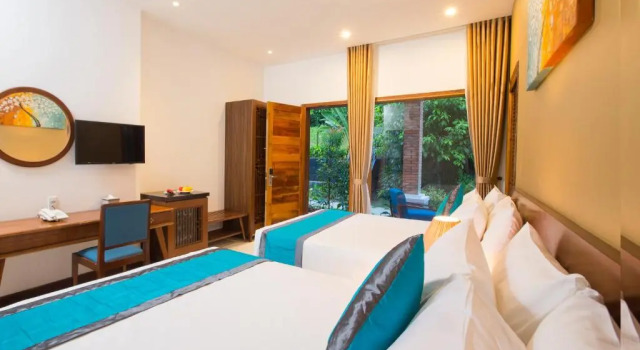 Семейный номер Standard с видом на бассейн Nadine Phu Quoc Resort & Spa