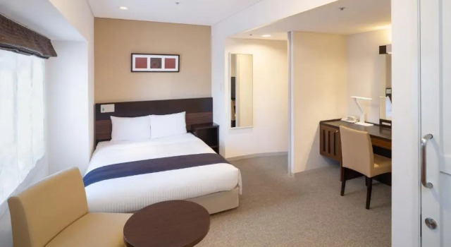 Двухместный номер Universal Art Hotel Niigata Station